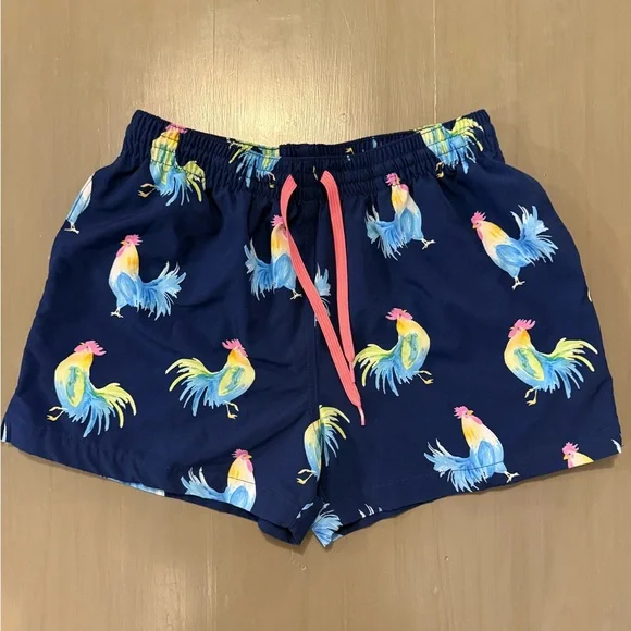 chubbies Swim Rooster Classic Swim Trunks Shorts The Fowl